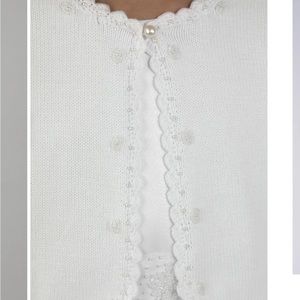 Girls first holy communion sweater